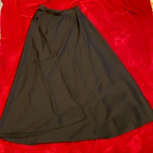 Floor Length Black Skirt